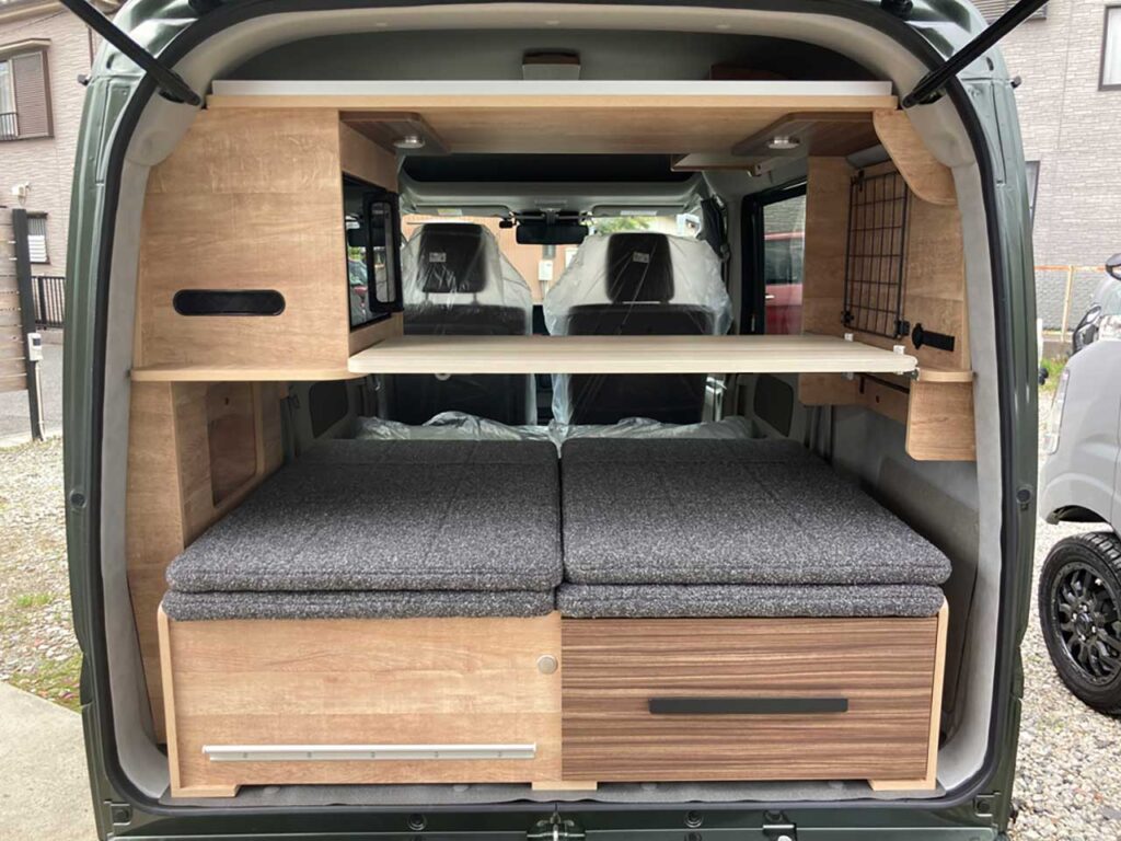 軽キャンピングカー「N-i エヌアイ」 スズキエブリィベース