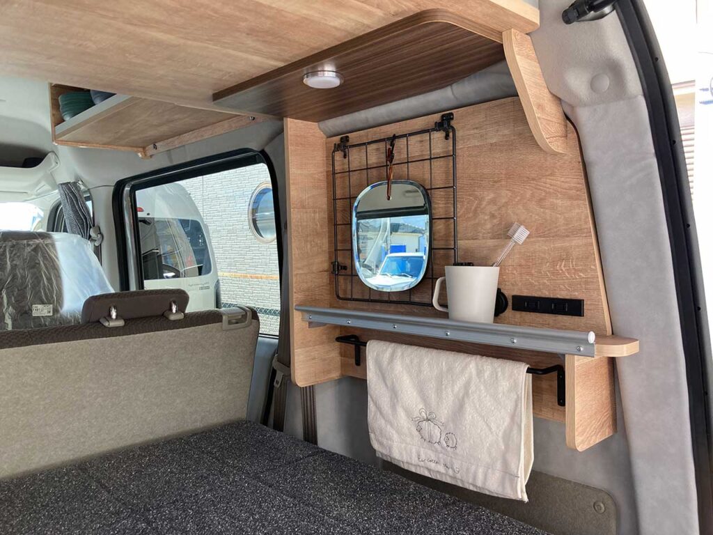 軽キャンピングカー「N-i エヌアイ」 スズキエブリィベース